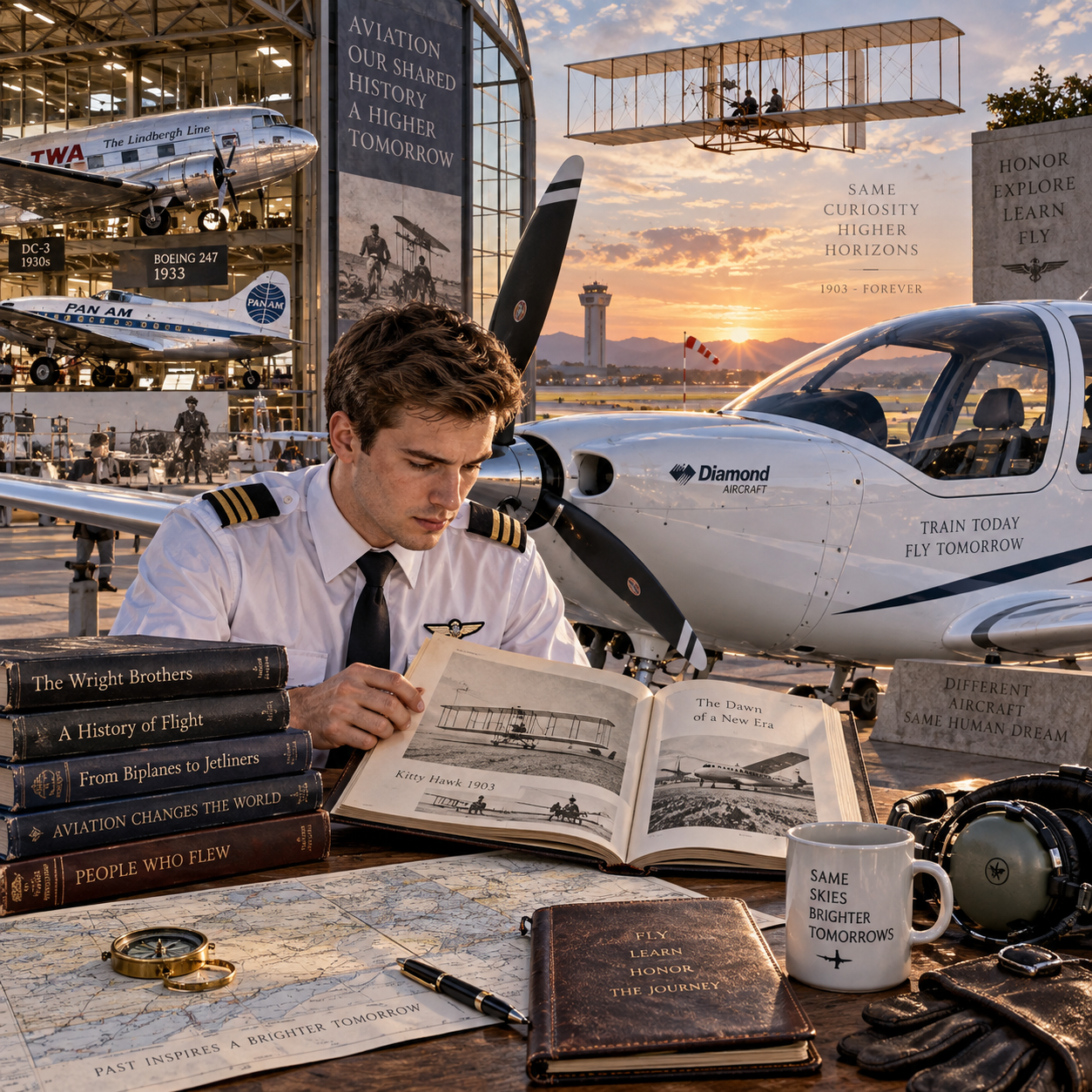 Historia de la aviación: momentos clave que todo piloto debe conocer